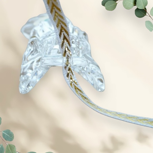 Vtg Waterford Crystal MILLENNIUM ANGEL (1997) Angel of Hope Ornament ~ Ireland - Picture 11 of 12